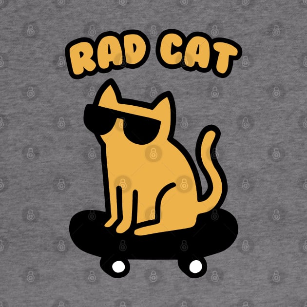 Rad Cat Cool by Shelie Senpai